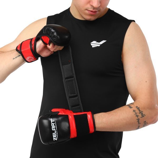 Рукавиці Краби спарингові для MMA Zelart BO-4612 S-XL кольори в асортименті S BO-4612 фото