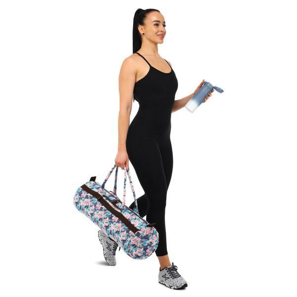 Сумка для йоги KINDFOLK Yoga bag SP-Sport FI-6969-5 розовый-голубой FI-6969-5 фото