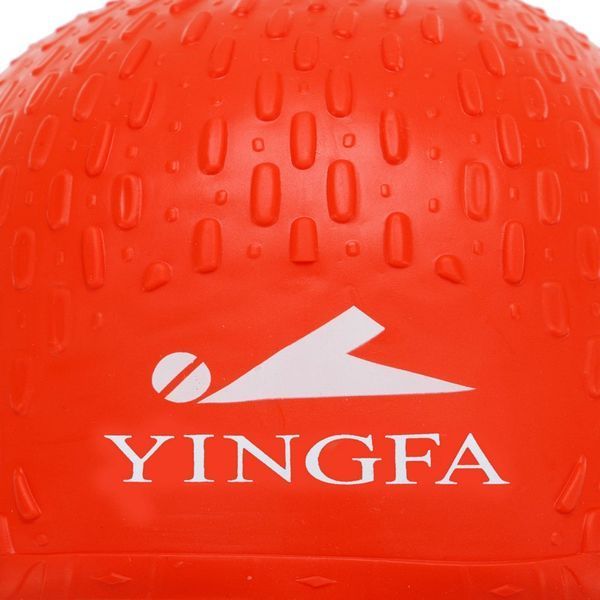 Шапочка для плавания силиконовая на длинные волосы YINGFA C0061 цвета в ассортименте C0061 фото