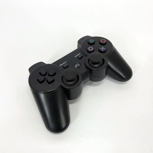 Игровой беспроводной геймпад Doubleshock PS3/PC аккумуляторный джойстик с функцией вибрации. Цвет: черный ws52595 фото