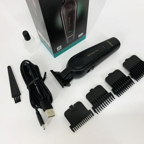 Акумуляторна машинка для стрижки VGR V-995 + 4 насадки, 2000 мАг, USB ws63998 фото