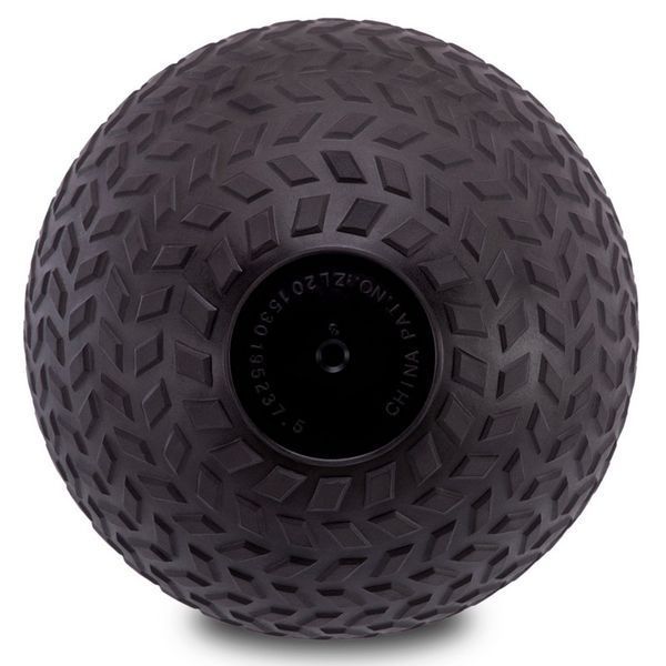 Слэмбол мяч набивной для кроссфита и фитнеса Slam Ball Zelart FI-7474-7 7кг черный FI-7474-7 фото