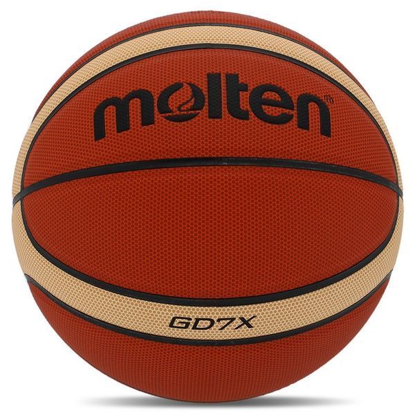 Мяч баскетбольный MOLTEN BGD7X размер 7 оранжевый BGD7X фото