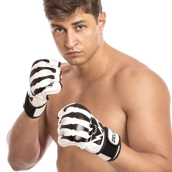 Перчатки для смешанных единоборств MMA Zelart BO-1395 S-L цвета в ассортименте L BO-1395 фото