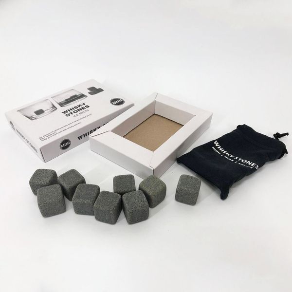 Камни для виски Whiskey Stones из стеатита (9шт) ws58386 фото