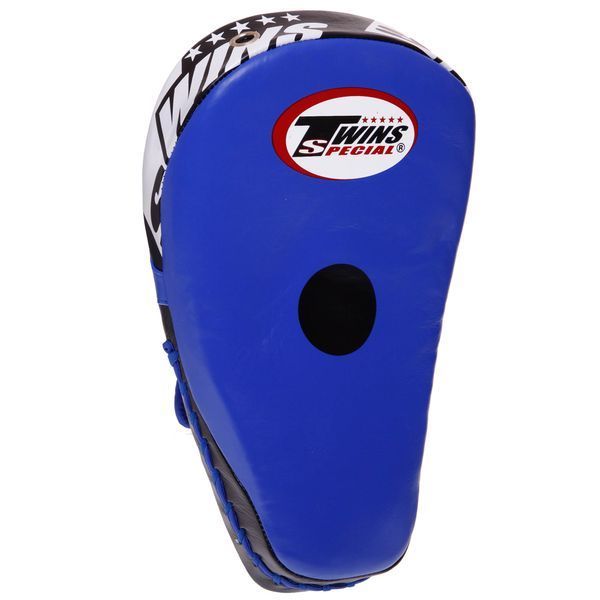 Лапа боксерская изогнутая тренировочная удлиненная кожа TWINS PML21 33x20x12см 1штука цвета в ассортименте Левая PML21 фото