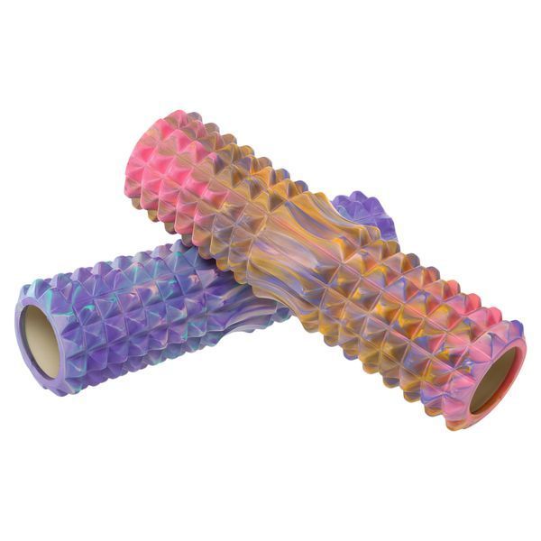 Роллер массажный цилиндр (ролик мфр) 45см Grid Spine Roller SP-Sport FI-9368 цвета в ассортименте FI-9368 фото