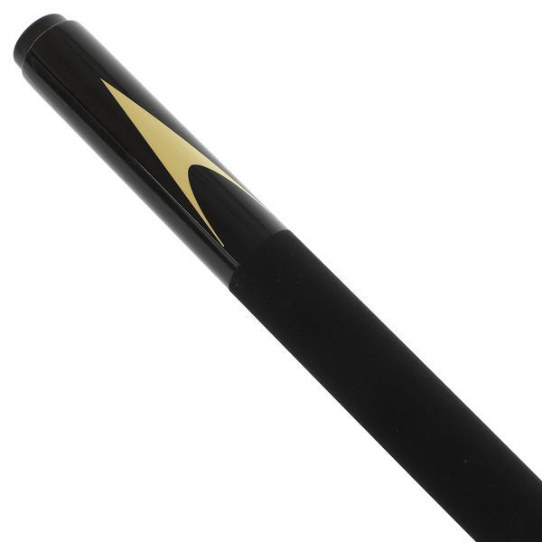 Кий бильярдный для русской пирамиды двухсоставной разборной GRAMAX CARBON KS-6206 160x1,3см черный-бежевый KS-6206 фото