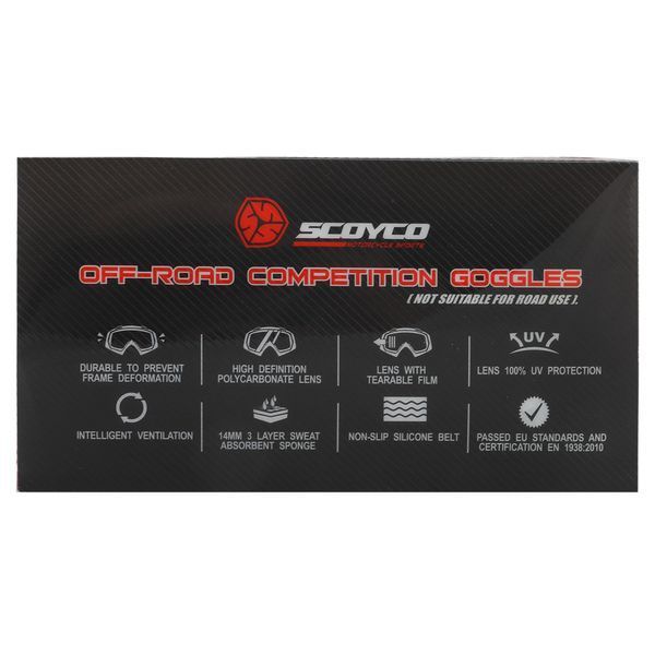 Мотоочки маска кроссовая SCOYCO G08 цвета в ассортименте G08 фото