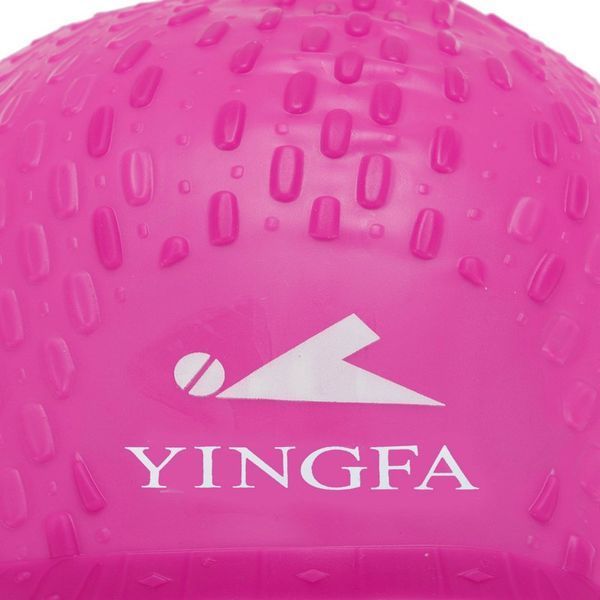 Шапочка для плавания силиконовая на длинные волосы YINGFA C0061 цвета в ассортименте C0061 фото