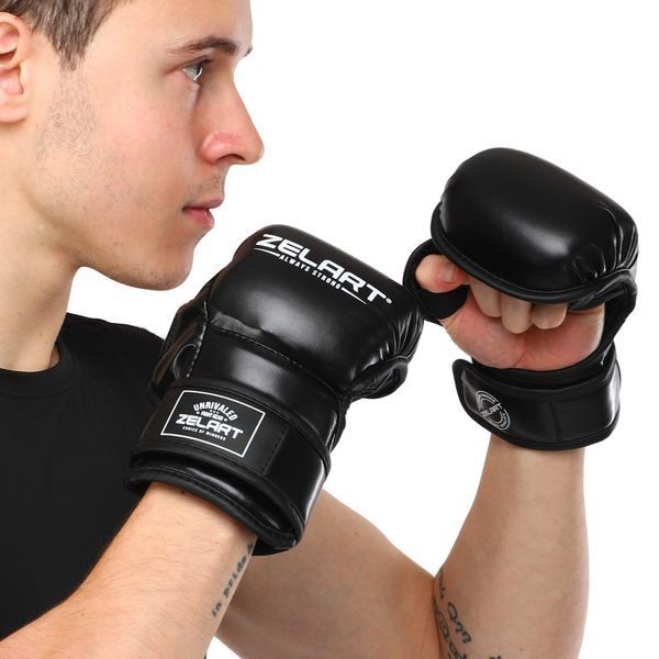 Рукавиці Краби спарингові для MMA Zelart BO-4612 S-XL кольори в асортименті S BO-4612 фото