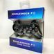 Игровой беспроводной геймпад Doubleshock PS3/PC аккумуляторный джойстик с функцией вибрации. Цвет: черный ws52595 фото 2