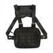 Тактическая нагрудная сумка с Cordura 1000D, мужская разгрузка черная ws92143 фото 1