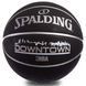 М'яч баскетбольний гумовий SPALDING DOWNTOWN OUTDOOR 83205Z розмір 7 чорний 83205Z фото 1