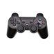 Игровой беспроводной геймпад Doubleshock PS3/PC аккумуляторный джойстик с функцией вибрации. Цвет: черный ws52595 фото 11