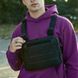 Тактическая нагрудная сумка с Cordura 1000D, мужская разгрузка черная ws92143 фото 5