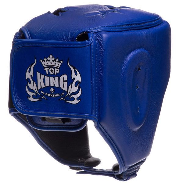 Шлем боксерский открытый кожаный TOP KING Super TKHGSC S-XL цвета в ассортименте S TKHGSC фото