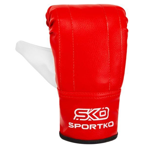 Снарядные перчатки-блинчики для бокса искусственная кожа SPORTKO UR PD-3 размер S-XL цвета в ассортименте L PD-3 фото