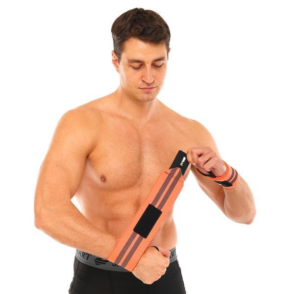 Бинты кистевые для жима STRENGTH WRIST WRAPS MUTE 9905-2 2штуки цвета в ассортименте 9905-2 фото