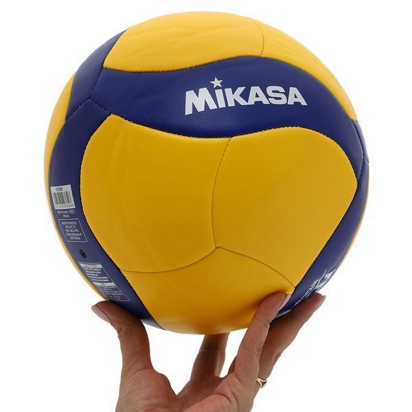 Мяч волейбольный MIKASA V355W №5 PU желтый-синий V355W фото