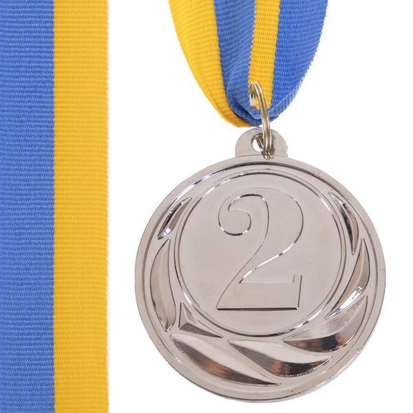 Медаль спортивная с лентойSP-Sport FAME C-3173 o5см золото, серебро, бронза C-3173 фото