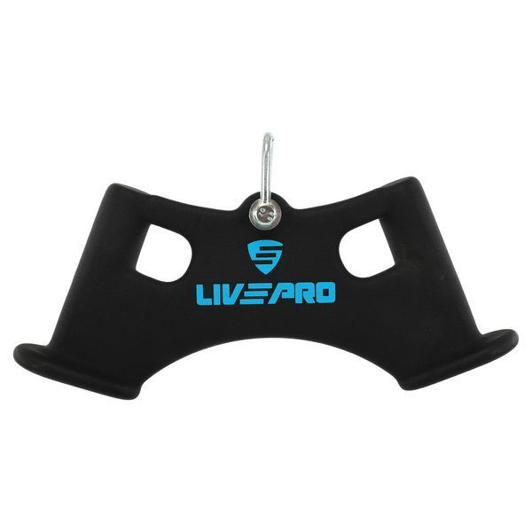 Рукоятка для тяги вниз c узким хватом Triceps grip нескользящее покрытие LiveUp LP8325 черный LP8325 фото