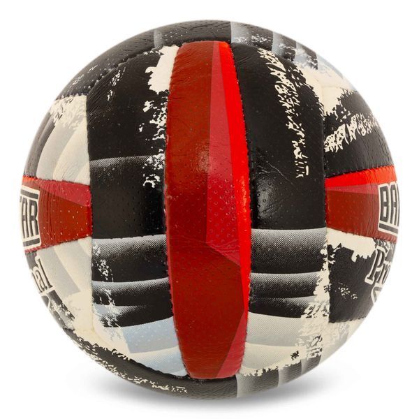 Мяч волейбольный BALLONSTAR SV-4W GOLD VB-5217 №5 PU серый-красный VB-5217 фото