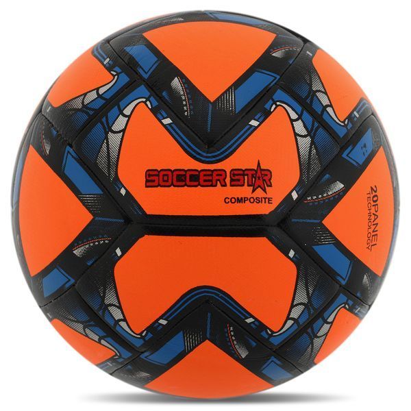 М'яч футбольний HIBRED SOCCER STAR FB-6039 №5 PU кольори в асортименті FB-6039 фото