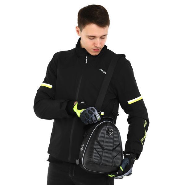 Сумка на бак мотоцикла на магнитах Tank Bag JIASPEED M-8961 22x17x28см черный M-8961 фото