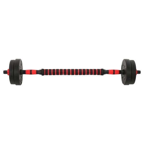Гантели трансформер превращаются в штангу 3в1 SP-Sport TA-9455-10 10кг черный-красный TA-9455-10 фото