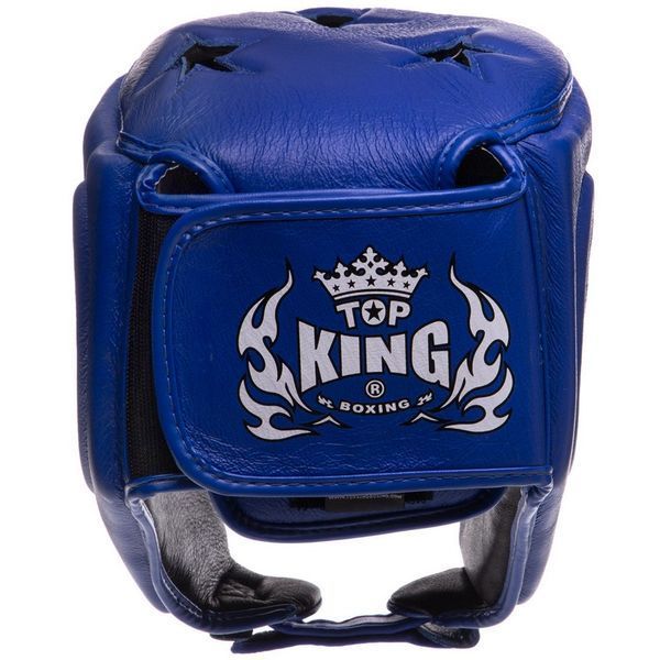 Шлем боксерский открытый кожаный TOP KING Super TKHGSC S-XL цвета в ассортименте S TKHGSC фото