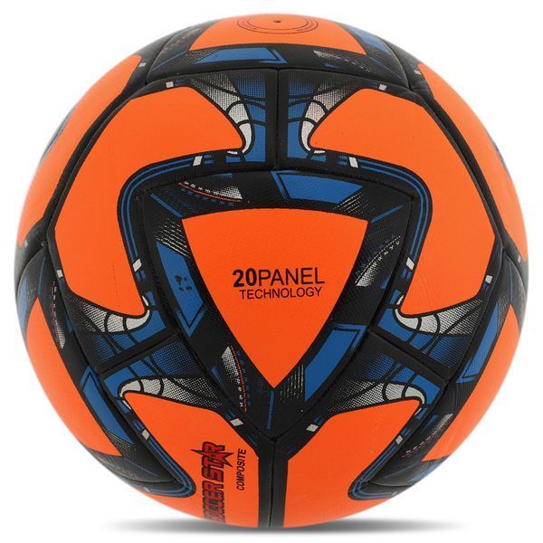 М'яч футбольний HIBRED SOCCER STAR FB-6039 №5 PU кольори в асортименті FB-6039 фото
