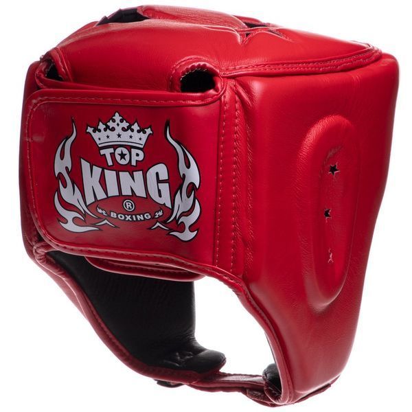 Шлем боксерский открытый кожаный TOP KING Super TKHGSC S-XL цвета в ассортименте S TKHGSC фото