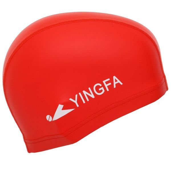 Шапочка для плавания текстильная с покрытием PU YINGFA C0077 цвета в ассортименте C0077 фото