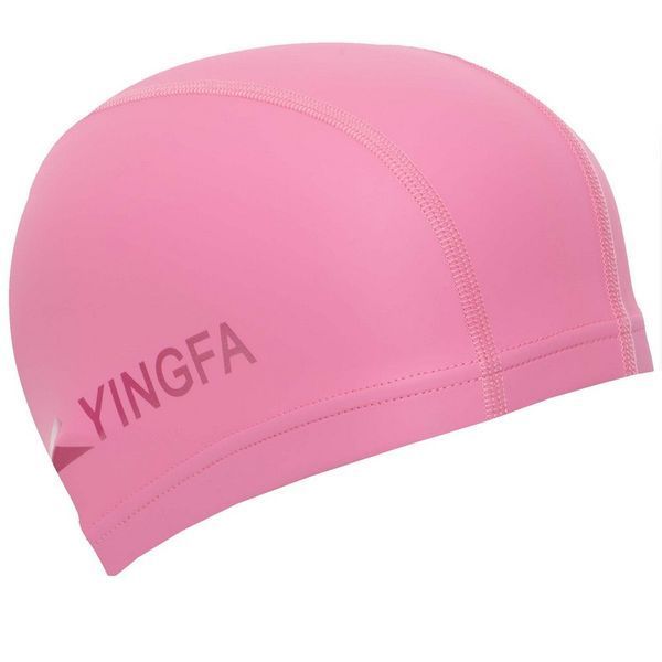 Шапочка для плавания текстильная с покрытием PU YINGFA C0077 цвета в ассортименте C0077 фото