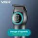 Тример VGR V-990, 3 насадки, Многофункциональная аккумуляторная машинка для стрижки, VGR машинка ws52792 фото 6