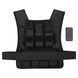 Жилет утяжелитель с регулируемым весом Zelart WEIGTH VEST TA-7815-15 вес-1-15кг черный TA-7815-15 фото 14