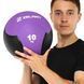 Медбол м'яч медичний Medicine Ball Zelart FI-5121-10 10кг фіолетовий-чорний FI-5121-10 фото 6