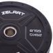 Бамперные диски резиновые Bumper Plates Zelart TA-2258-25 50,4мм 25кг черный TA-2258-25 фото 4