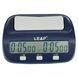 Часы шахматные электронные многофункциональные LEAP PQ9923 пластик черный PQ9923 фото 2