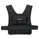 Жилет утяжелитель с регулируемым весом Zelart WEIGTH VEST TA-7815-15 вес-1-15кг черный TA-7815-15 фото 13