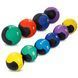 Медбол м'яч медичний Medicine Ball Zelart FI-5121-10 10кг фіолетовий-чорний FI-5121-10 фото 10