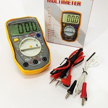 Мультиметр HAOYUE DT-33C Измерение: V(AC/DC), A(AC/DC), &Omega;, hFE, звонки. Функции: Data Hold, тест диодов ws24543 фото