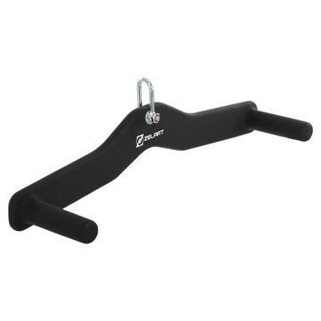 Рукоятка для тяги вниз з широким хватом Lat Pull Down Bar нековзне покриття Mdbuddy TA-5392 розмір 52х10х15см чорний TA-5392 фото