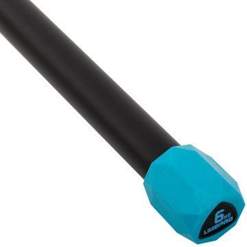 Бодибар Body Bar LiveUp LP8145-6 вес 6кг черный-синий LP8145-6 фото