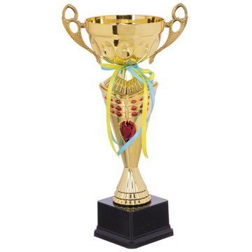 Кубок спортивный наградной SP-Sport Flame Y153A высота 36см золотой Y153A фото
