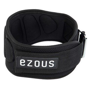 Пояс атлетический текстильный EZOUS TRAINING BELT 2.0 O-09 спинка-17см размер S-L черный O-09 фото