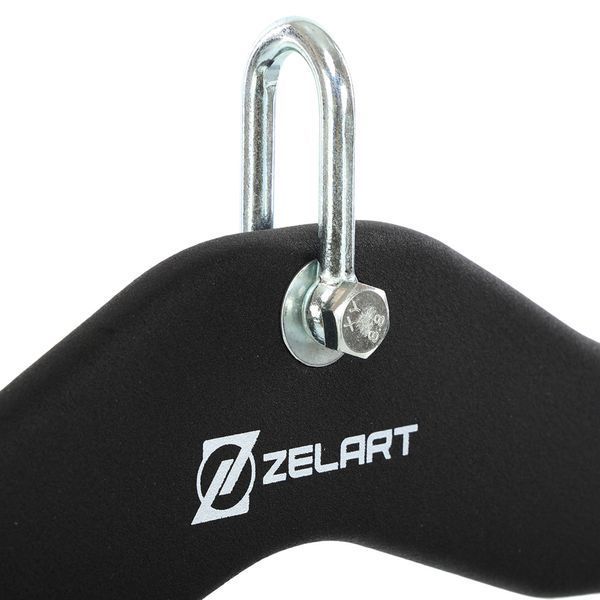 Рукоятка для тяги вниз з широким хватом Lat Pull Down Bar нековзне покриття Mdbuddy TA-5392 розмір 52х10х15см чорний TA-5392 фото