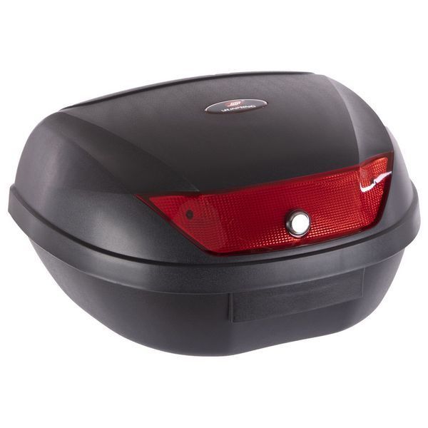 Кофр центральный задний для мотоцикла пластиковый Top Case YUNMING ZJH-0888 1шт 44x32x60см черный-красный ZJH-0888 фото