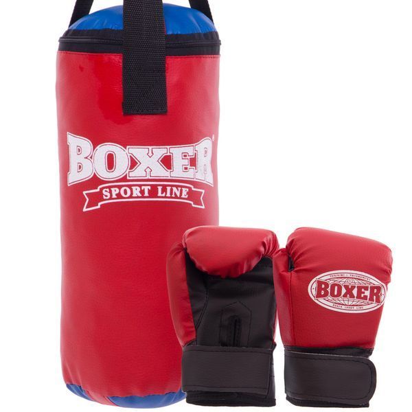 Набор боксерский детский груша и перчатки BOXER 1008-2026 цвета в ассортименте 1008-2026 фото